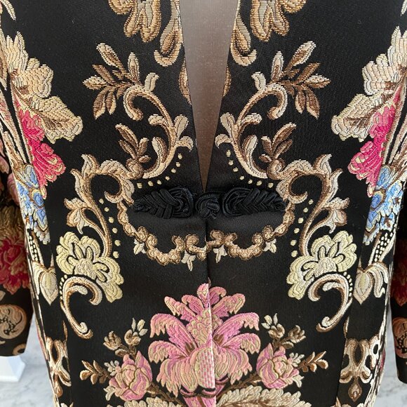 SOFT SURROUNDINGS NWT BRANCA JACQUARD JACKET PM - Picture 2 of 9